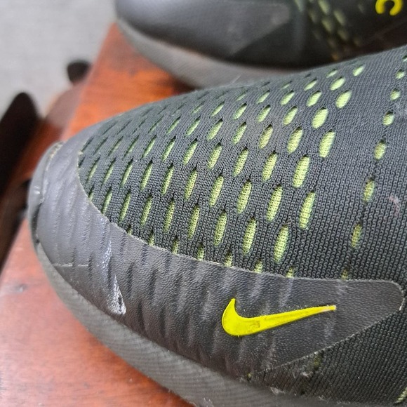 Nike Air Max 270 Black Volt Oil Grey AH8050-017 Running Shoes Men's 13 - Picture 10 of 11